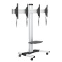 Supporto a Pavimento per 2 TV LED/LCD 25-55'' per Video Wall