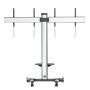 Supporto a Pavimento per 2 TV LED/LCD 25-55'' per Video Wall