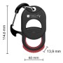 Accessorio Porta Fascette Multiuso con Moschettone