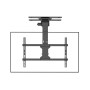 Supporto TV Motorizzato da Soffitto Inclinabile Integrazione Smart Home per TV da 37 a 75'', Nero