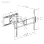 Supporto Universale a Muro per TV LED/LCD 50-105'' Full-Motion
