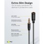 Cavo Prolunga Stereo 3.5 mm M/F 4Pin 1 m Nero