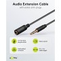 Cavo Prolunga Stereo 3.5 mm M/F 4Pin 3 m Nero