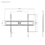 Supporto Fisso da Parete LED/LCD 37-140'' Nero