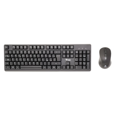 ITEK TASTIERA  + MOUSE  DEC W01  WIRELESS  2.4G  MOUSE  OTTICO  1600DPI  TASTIERA MEMBRANA  105 TAST