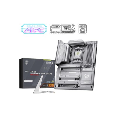 MSI MB MAG X870E TOMAHAWK MAX WIFI PZ,X870E,AM5,4DDR5,3PCI-Ex16,4M.2,4SATA3.0,1USB3.2 Gen2x2,3US