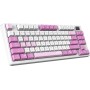 MSI KEYBOARD ,Italian, WHITE DEEP PURPLE LIGHT PURPLE FORGE GK600 TKL W VI