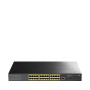 Switch 24 Porte Web-Managed PoE Gigabit L3 con 4 Porte SFP, GS5024PS4 Nero