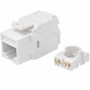 Frutto Keystone RJ45 Cat.6A UTP Toolless Bianco 3&micro