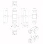 Accoppiatore Modulare Cat.6A RJ45 F/F STP 3&micro Grigio