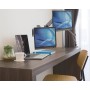 Staffa a Muro con Molla a Gas per due Monitor 13-32''