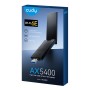 Adattatore USB 3.0 Wi-Fi 6E Triband AX5400 Nero