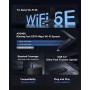 Adattatore USB 3.0 Wi-Fi 6E Triband AX5400 Nero