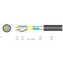 Cavo Cat. 6 Rigido F/UTP PVC+PE in Matassa 200 m Nero