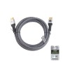 Cavo HDMI&trade Ultra High Speed 48Gbps Maschio / Maschio 8K@60Hz Certificato 3 m