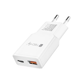 Caricatore Alimentatore USB-C&trade 20W e USB-A QC da Muro