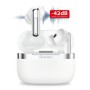 Cuffie Auricolari BT 5.4 TWS con Hybrid ANC + ENC 6 Microfoni Custodia USB-C&trade e Ricarica Wireless
