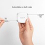 Cavo USB-C&trade Retrattile PD 60W 3A Compatibile Thunderbolt 3/4 1 metro Bianco