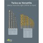 Set 17 Punte da Trapano per Metallo e Muratura