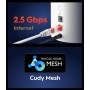 Sistema Wi-Fi 6 Mesh AX3000 2.5G Dual Band, M3000 1pz
