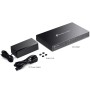 Switch 10 Porte Gigabit Easy Managed con 8 Porte PoE+, 1 SFP, 123W, ES210GMP