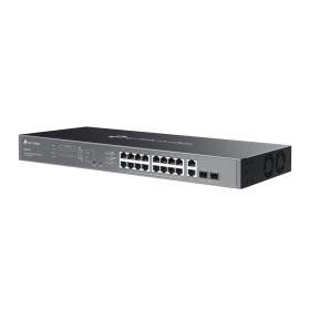 Switch 20 Porte Gigabit Easy Managed con 16 Porte PoE+ e 2 SFP, 250W, ES220GMP