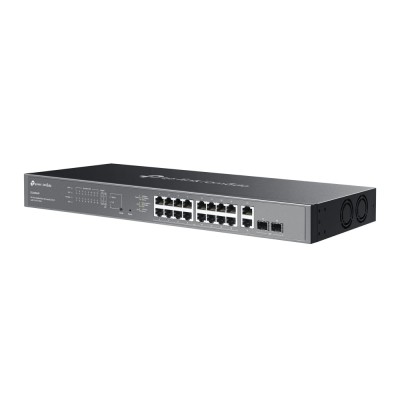 Switch 20 Porte Gigabit Easy Managed con 16 Porte PoE+ e 2 SFP, 250W, ES220GMP