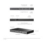 Switch 28 Porte Gigabit Easy Managed con 24 Porte PoE+, 2 SFP, 384 W, ES228GMP