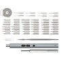 Set Cacciavite Elettrico 58in1 con 50 Punte di Precisione