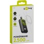 Power Bank Wireless Magnetico per Apple Watch con LED 2.500 mAh 2,5W Nero