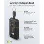 Power Bank Wireless Magnetico per Apple Watch con LED 2.500 mAh 2,5W Nero
