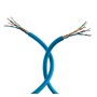 Bobina U/UTP Cavo Cat.6A Rame 500MHz B2ca 500 m Rigido LSZH Blu