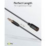 Cavo Prolunga Stereo 3.5 mm M/F 4Pin 2 m Nero