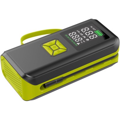 Compressore d'aria Portatile a Batteria Ricaricabile e Display a LED