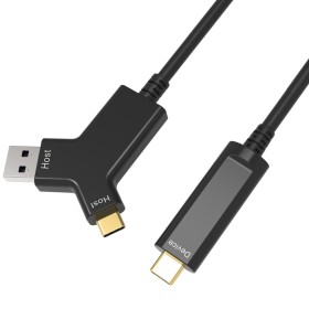 Cavo Ottico Attivo (AOC) USB 3.2 tipo A/C&trade a USB-C&trade 10 Gbps da 10 m