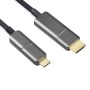 Cavo Ottico Attivo (AOC) da USB-C&trade M a HDMI-A M 20 m