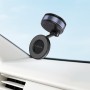 Supporto Magnetico per Smartphone con 2 Snodi a 180&deg, Chiusura a Rotazione e Ventosa, Nero/Bronzo