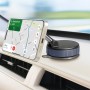 Supporto Magnetico per Smartphone con 2 Snodi a 180&deg, Chiusura a Rotazione e Ventosa, Nero/Bronzo
