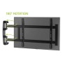 Supporto TV Universale da Parete Orientabile per TV 26-60''