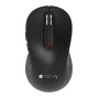 Mouse Ottico Wireless 2.4 GHZ 5D 1000/1200/1600 Dpi Nero