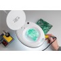 Lampada LED con Lente d'ingrandimento a 3 Diottrie 8W Attacco a Morsetto