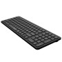 Tastiera Ultrasottile Wireless 2,4 Ghz Nero