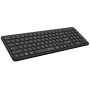 Tastiera Ultrasottile Wireless 2,4 Ghz Nero