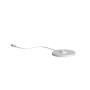 Lampada da Tavolo LED per Esterni con Base di Ricarica Bianca
