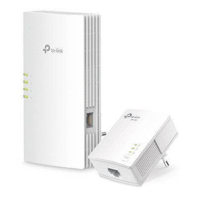 Kit Adattatori di Rete Powerline AV1000 con Porta Gigabit e Wi-Fi 6 Dual Band AX1500