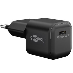 Alimentatore Caricatore Rapido USB-C&trade PD GaN Nano 20W 3A Nero