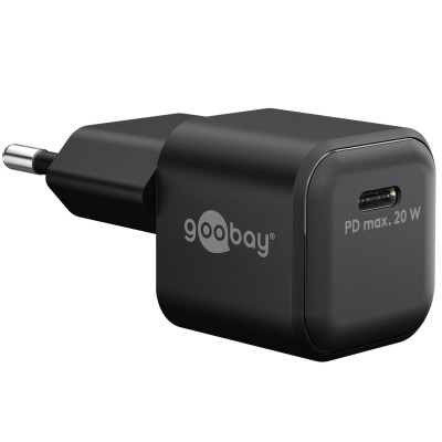 Alimentatore Caricatore Rapido USB-C&trade PD GaN Nano 20W 3A Nero