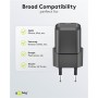 Alimentatore Caricatore Rapido USB-C&trade PD GaN Nano 20W 3A Nero