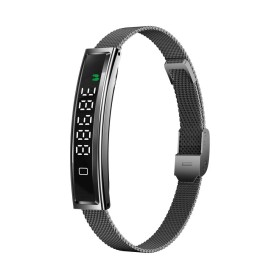 Bracciale Smart Fitness Bluetooth 5.3, Nero