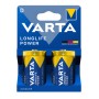 Blister 2 Batterie 1.5V Longlife Power Alcalina D Torcia